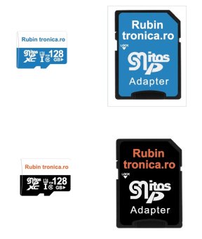 micro-SD 128GB 90kbps cu adaptor