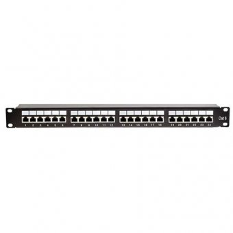 PATCH PANEL 24 PORTURI UTP CAT 5E KRONE+110 E