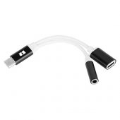 ADAPTOR USB TIP C - JACK 3.5 SI USB TIP C MAM