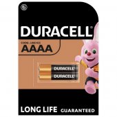 baterie alcalina AAAA MN2500 Duracell - 2 buc set