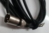cablu ecranat Jack 6.3mm- XLR tata-tata 10m