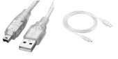 cablu USB 2.0 tata Firewire iEEE 1394 4 Pini iLink 1.2m