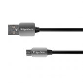 CABLU USB TATA-MICRO USB TATA OTG 0.2M K&M