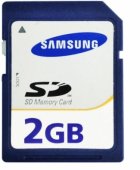 card SD 2GB Samsung