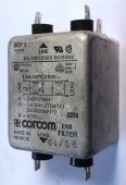 Filtru supresor 0,54uF + 0,27uF 3A 250Vac EMI Filter CORCOM