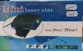 Mini LASER STAR blue holografic star projector