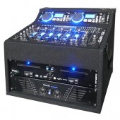 STATIE DJ AMPLIFICATOR + MIXER + PLAYER AUDIO CD/USB/SD  DJ1000MKII
