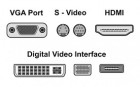 VGA, DVI, HDMI, SCART